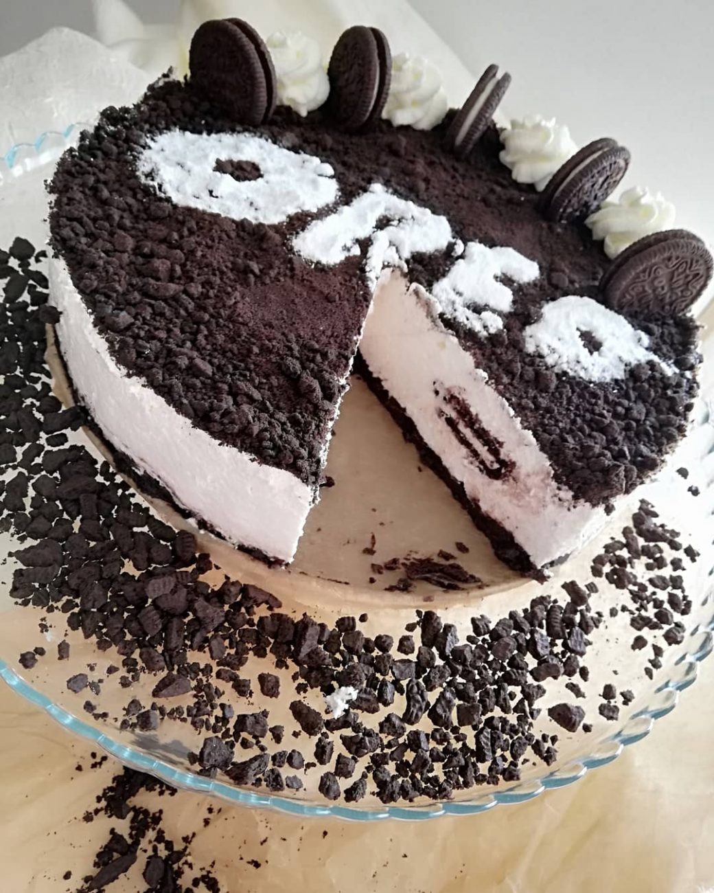 Oreo cheesecake